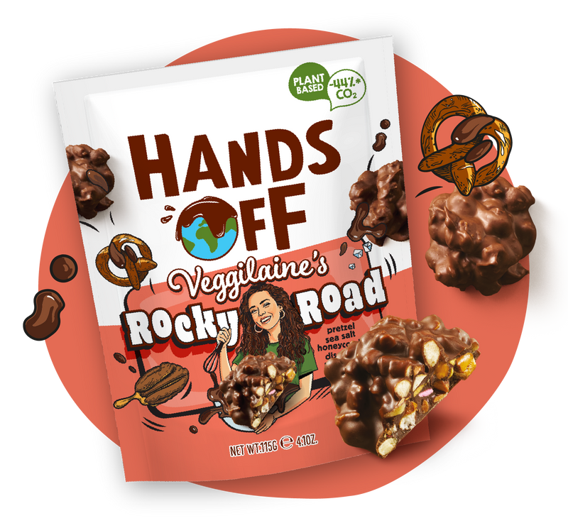 Veggilaine's Rocky Road bites