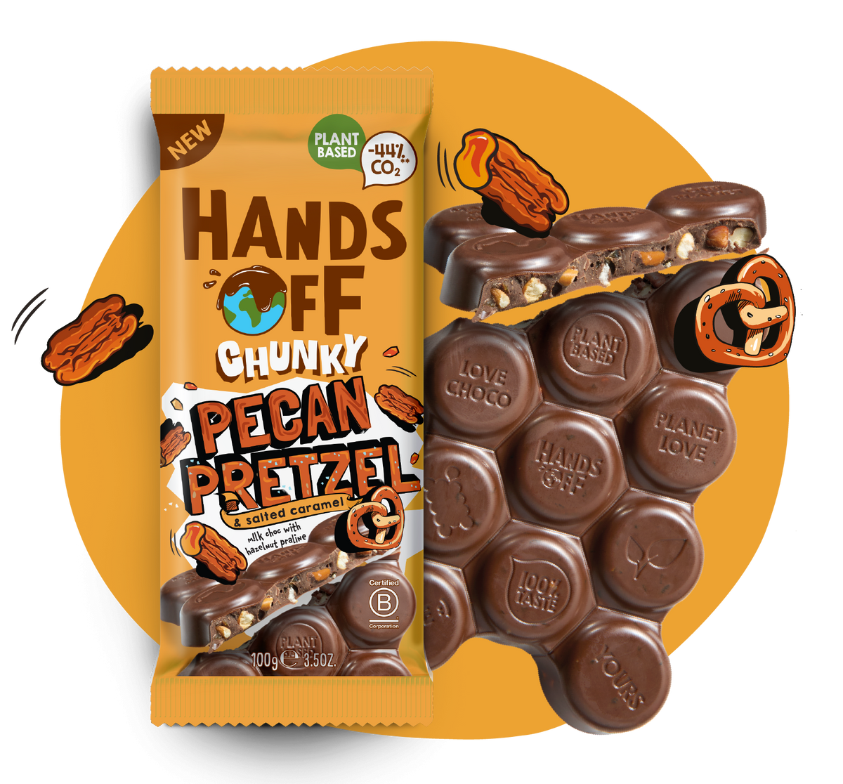 Chunky Pecan Pretzel