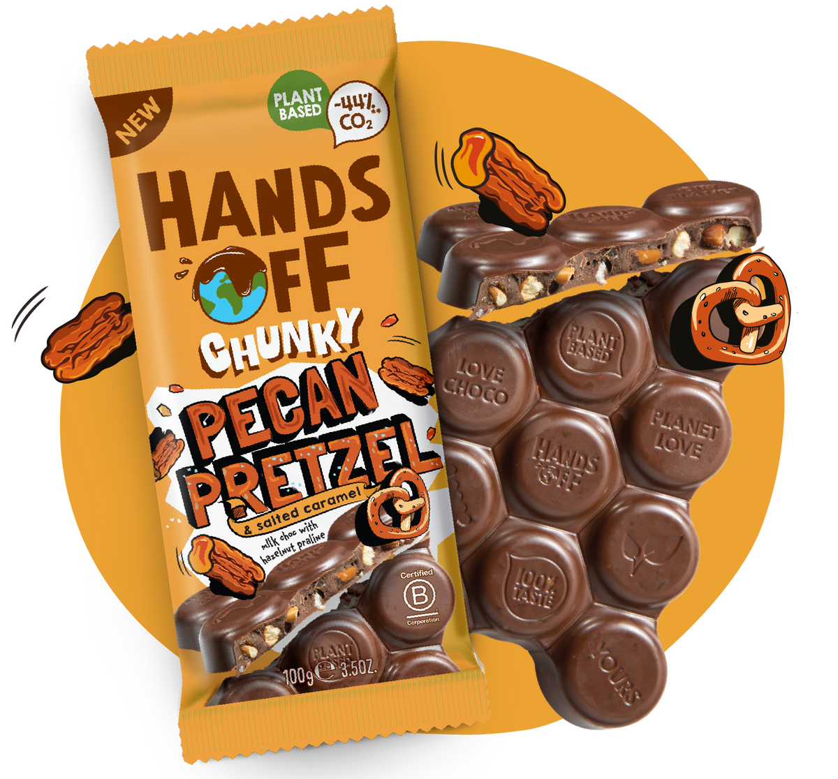 Chunky Pecan Pretzel