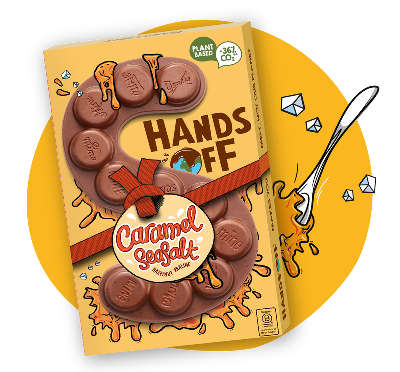 Nikolausbuchstabe Caramel Seasalt