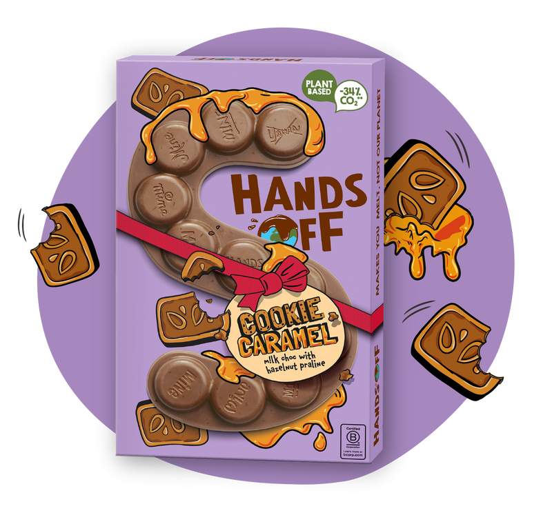 Sinterklaas letter - Cookie caramel