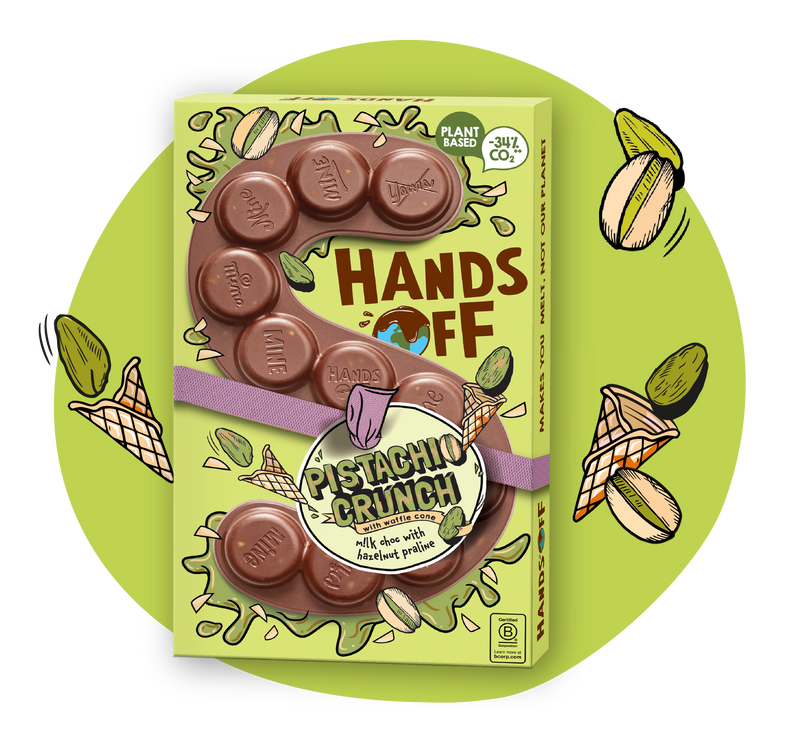 Sinterklaas letter - Pistachio crunch