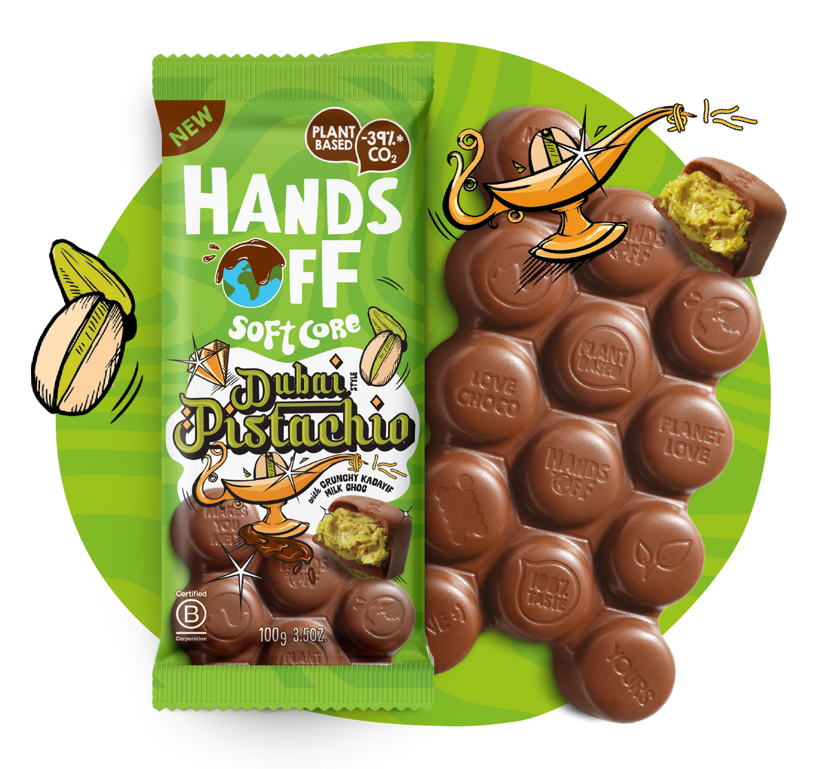 Dubai Pistachio Soft Core