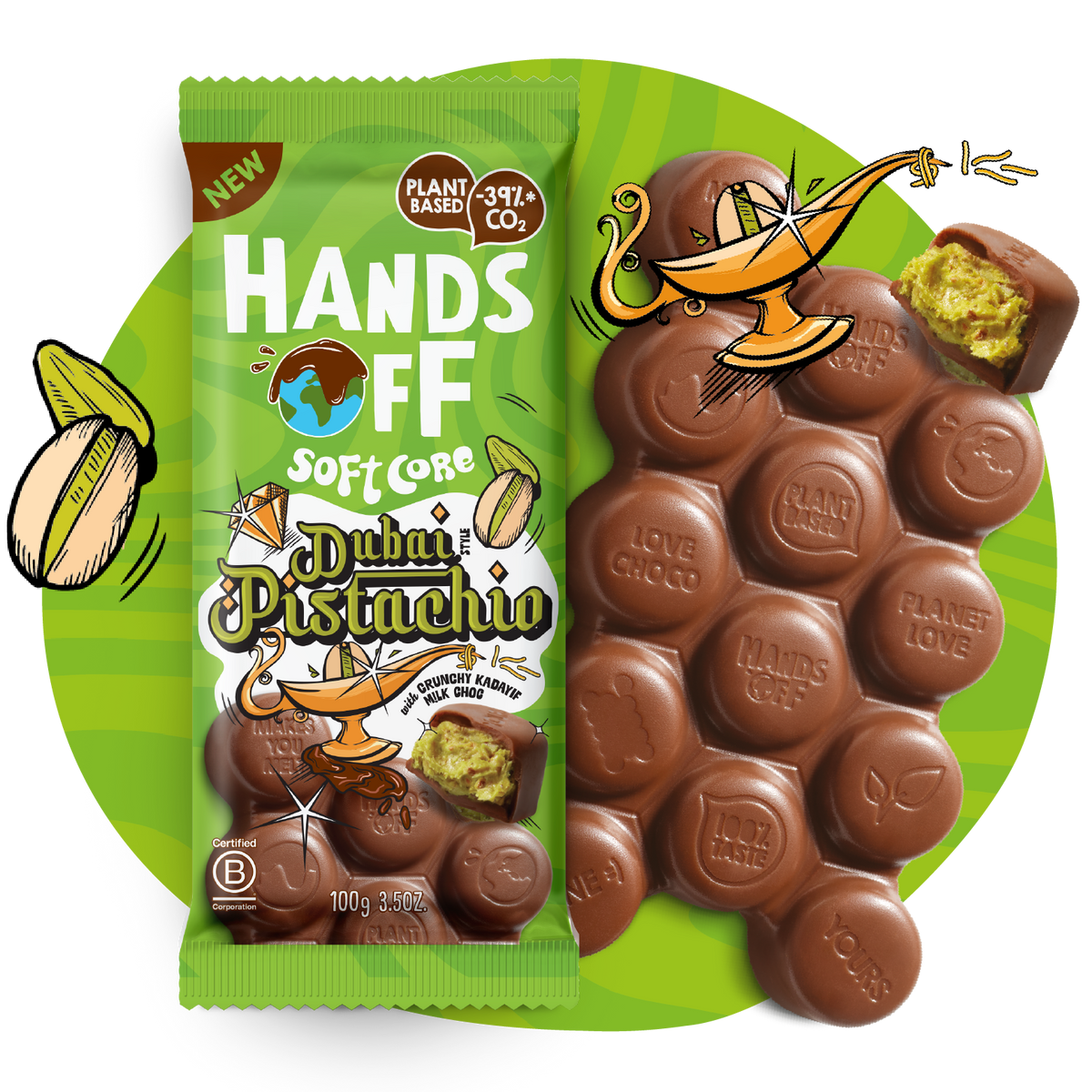 Dubai Pistachio Soft Core