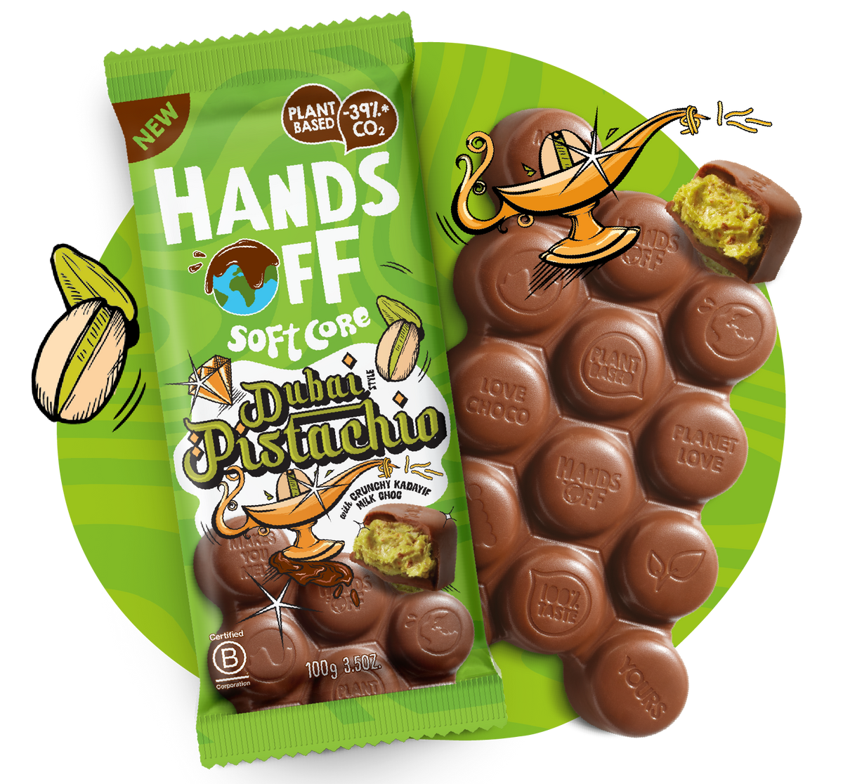 Dubai Pistachio Soft Core